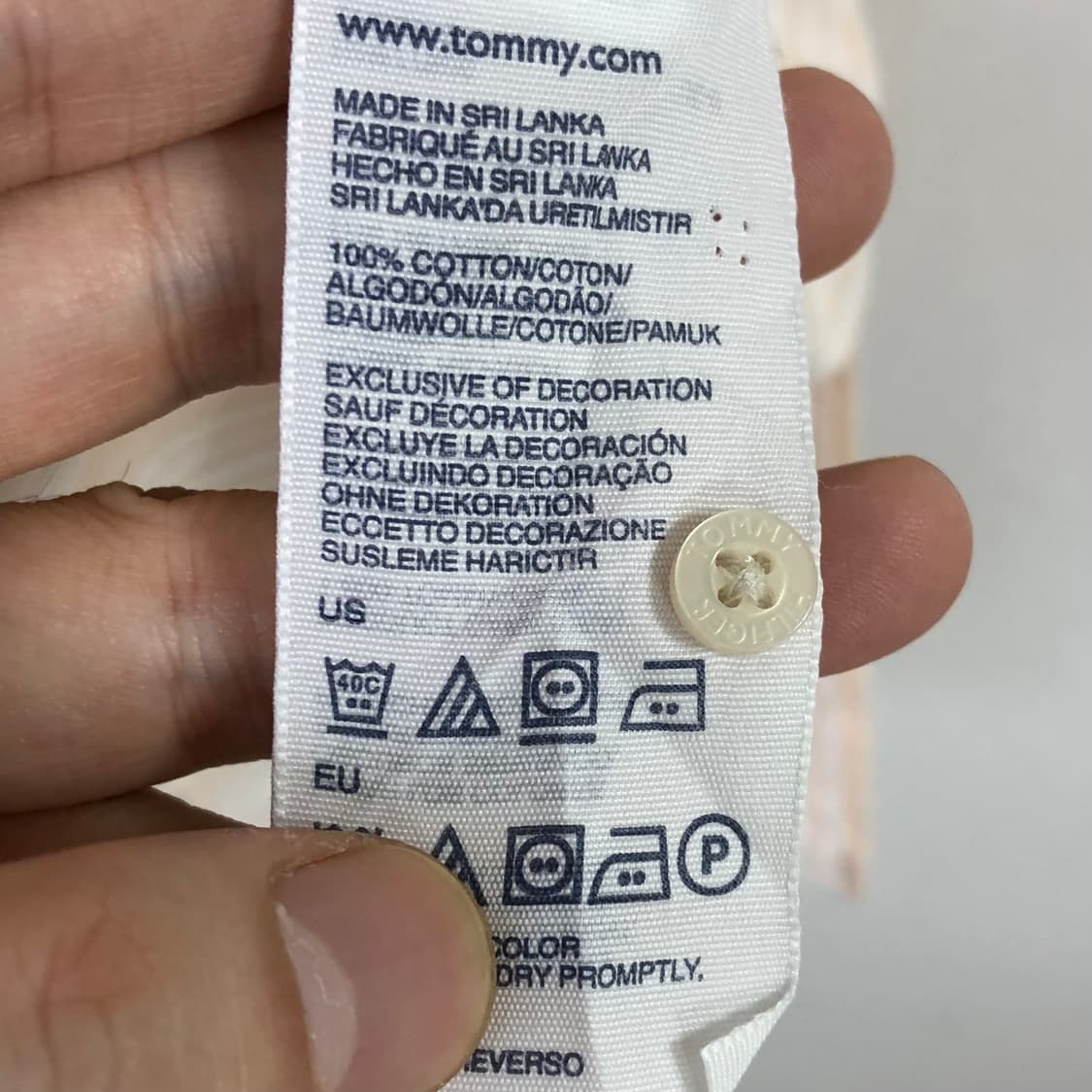 XL 타미 스트라이프 셔츠 상품이미지5