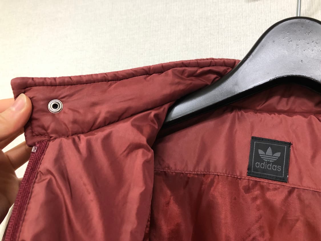 (대장) 아디다스 올드스쿨 스펠아웃 패딩 봄버자켓 _ 딥로즈 상품이미지9