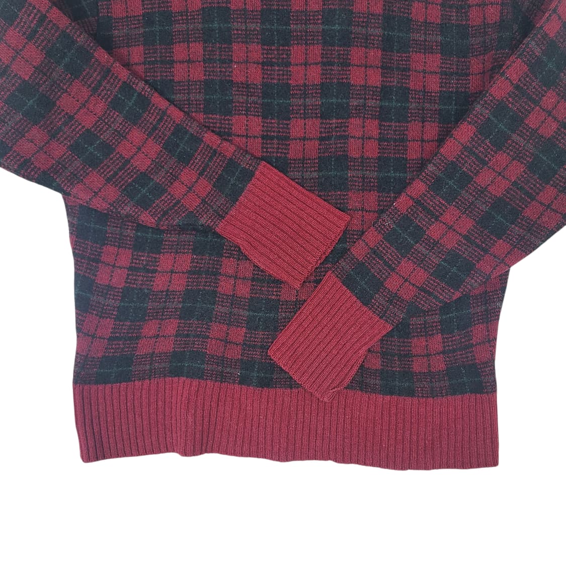 폴로 랄프로렌 체크 울 니트 상품이미지7