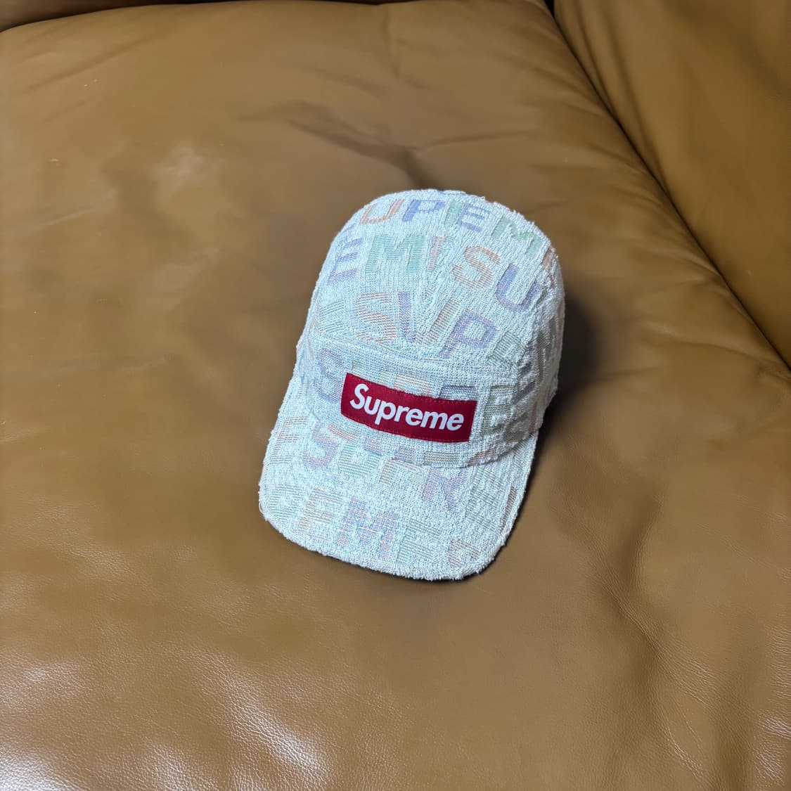 Supreme 슈프림 캠프캡 모자 (Multi Color Logo) 상품이미지1