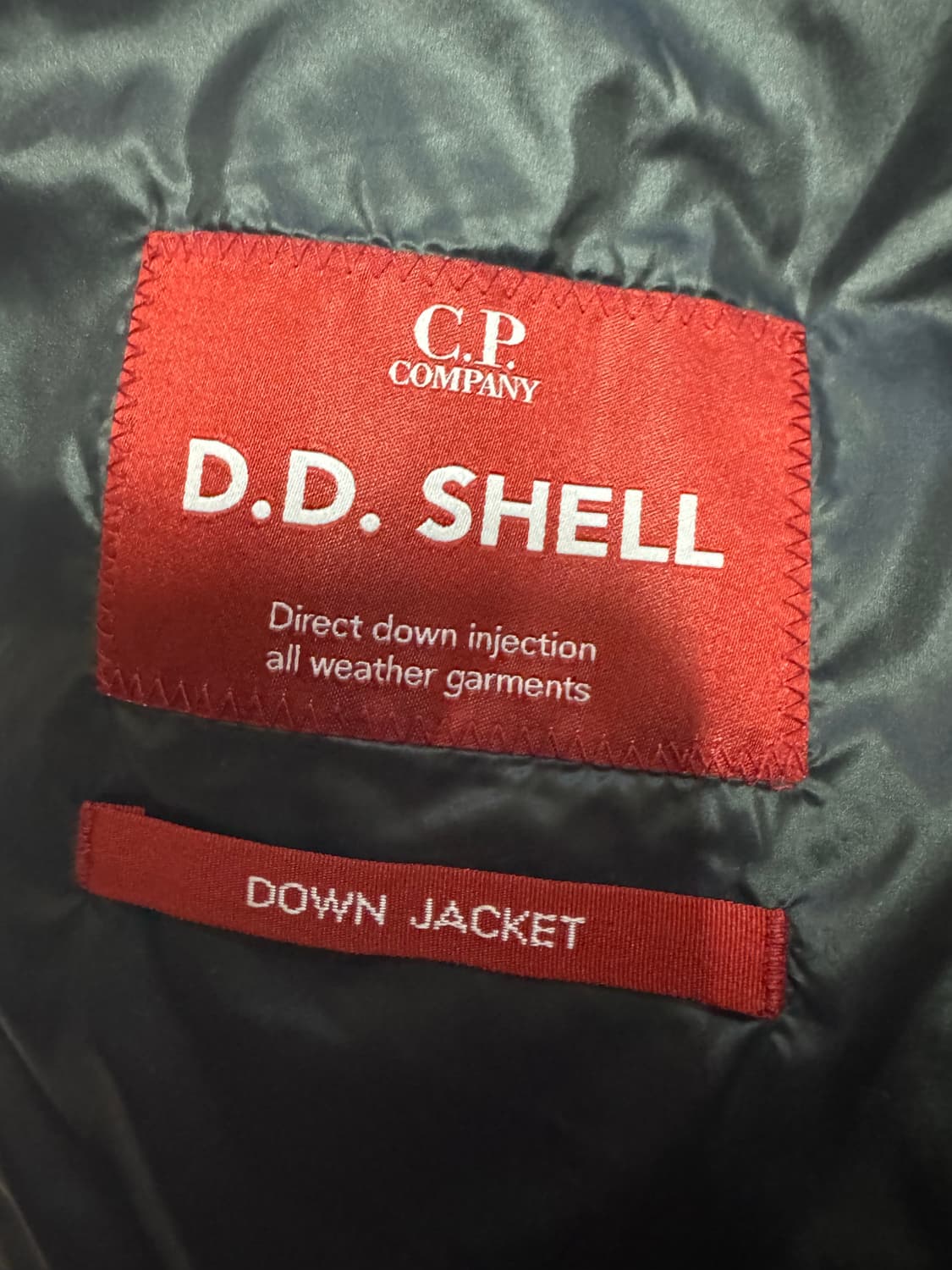 cp컴퍼니 dd쉘 고글 다운 경량패딩 23fw 50사이즈 L 상품이미지3