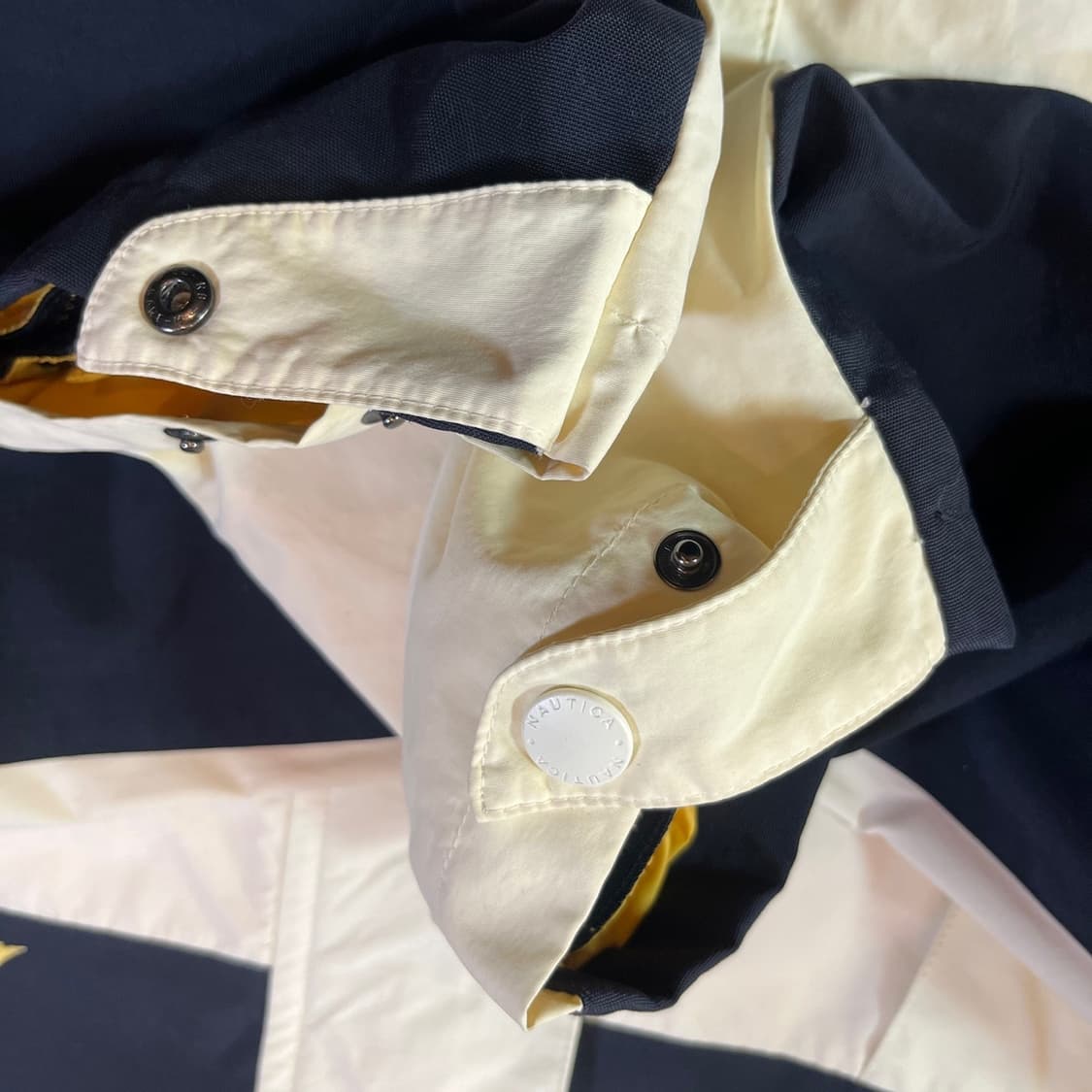 올드스쿨 노티카 배색 우븐 자켓 상품이미지5