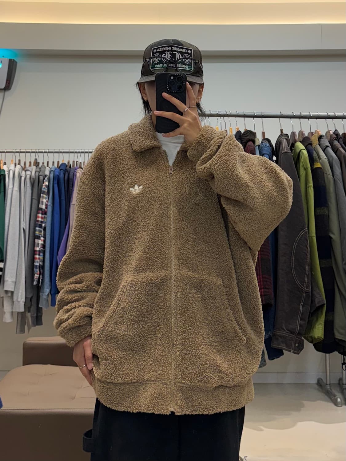 아디다스 플리스 트랙탑 상품이미지4