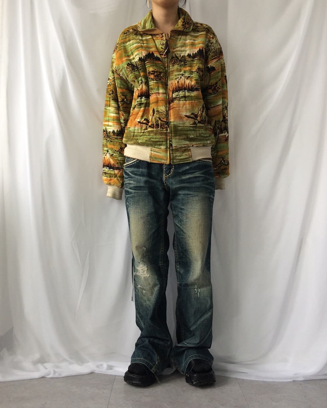 Sudbury Reversible corduroy bomber jacke 상품이미지6