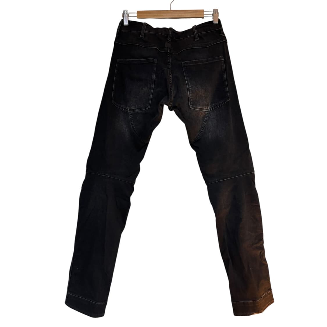 지스타로우 5620 3D Slim 바이커 블랙 데님팬츠 상품이미지4