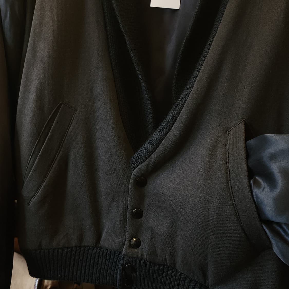 90년대 패브릭 솔리베르스 파워숄더 프렌치 숏자켓 F 상품이미지7