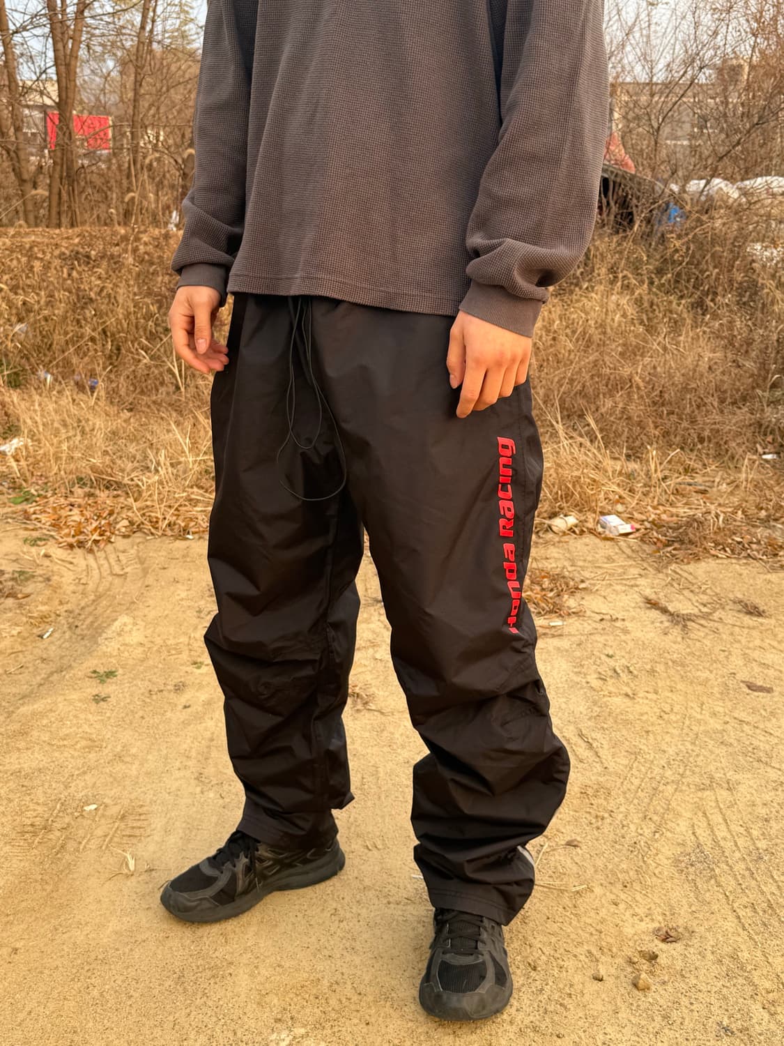 Honda Racing 나일론 파라슈트 트랙팬츠 상품이미지2