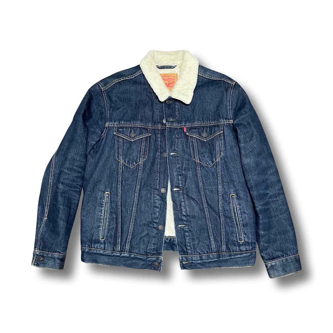 [L] 리바이스 빈티지 써클R 쉐르파 데님 트러커 자켓 상품이미지1