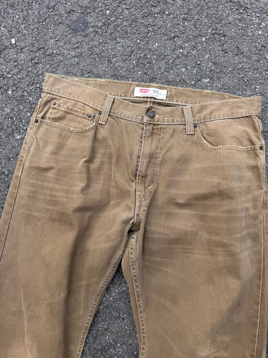 리바이스 514 화이트탭 데님팬츠  상품이미지4