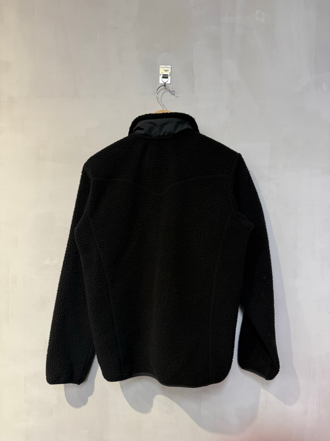 리바이스 블랙 플리스 집업 상품이미지4