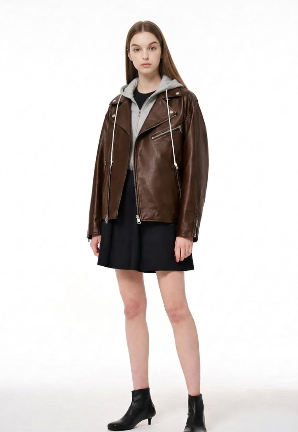 (새상품)쥬시쥬디 레더자켓 프리사이즈 상품이미지1