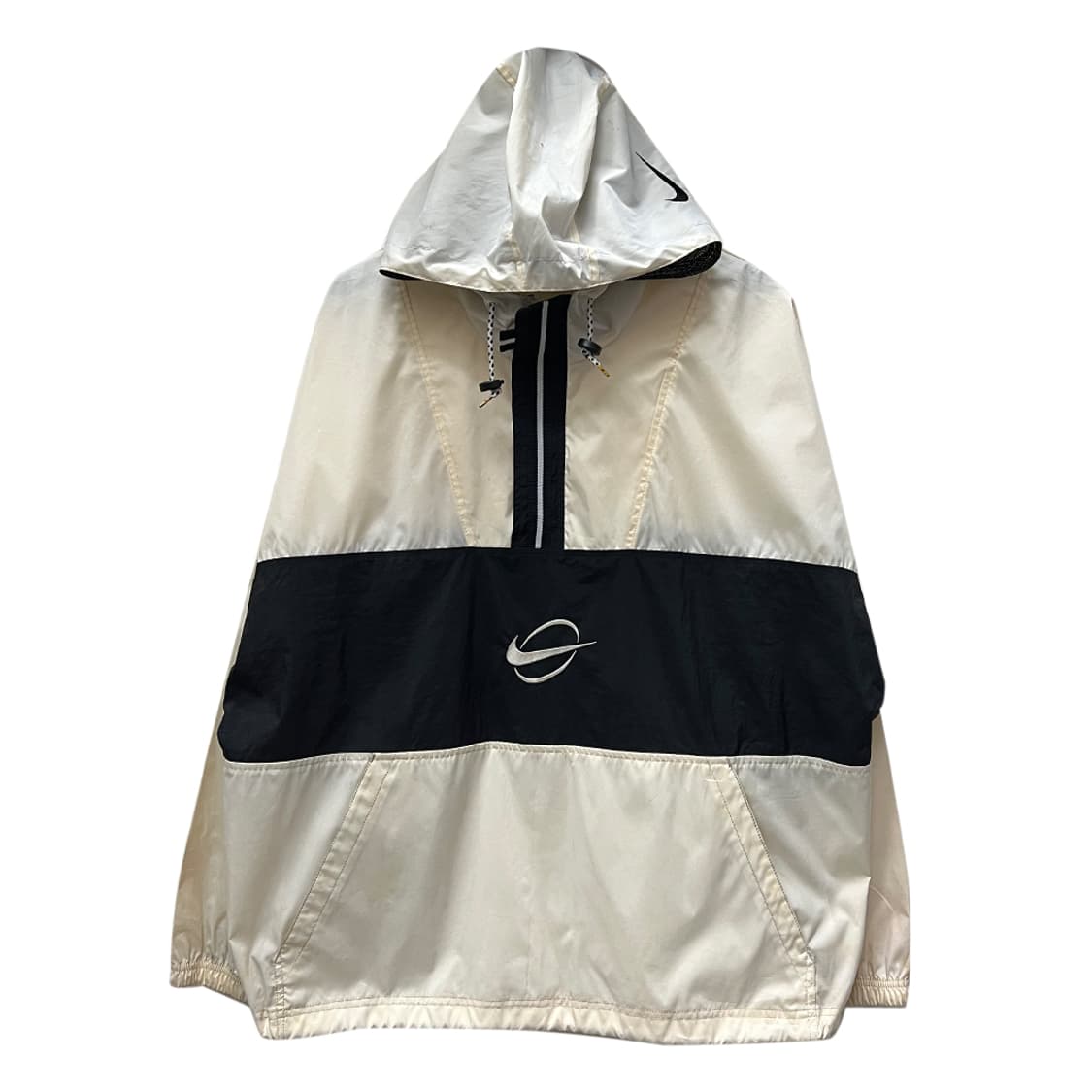 90s 나이키 올드스쿨 스우시 바람막이 아노락 XL 상품이미지2