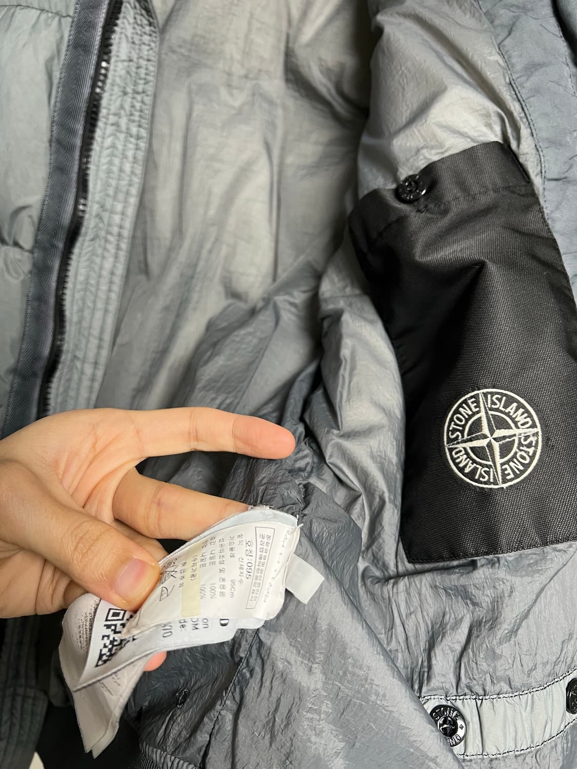 스톤아일랜드 크링클랩스 패딩 상품이미지7