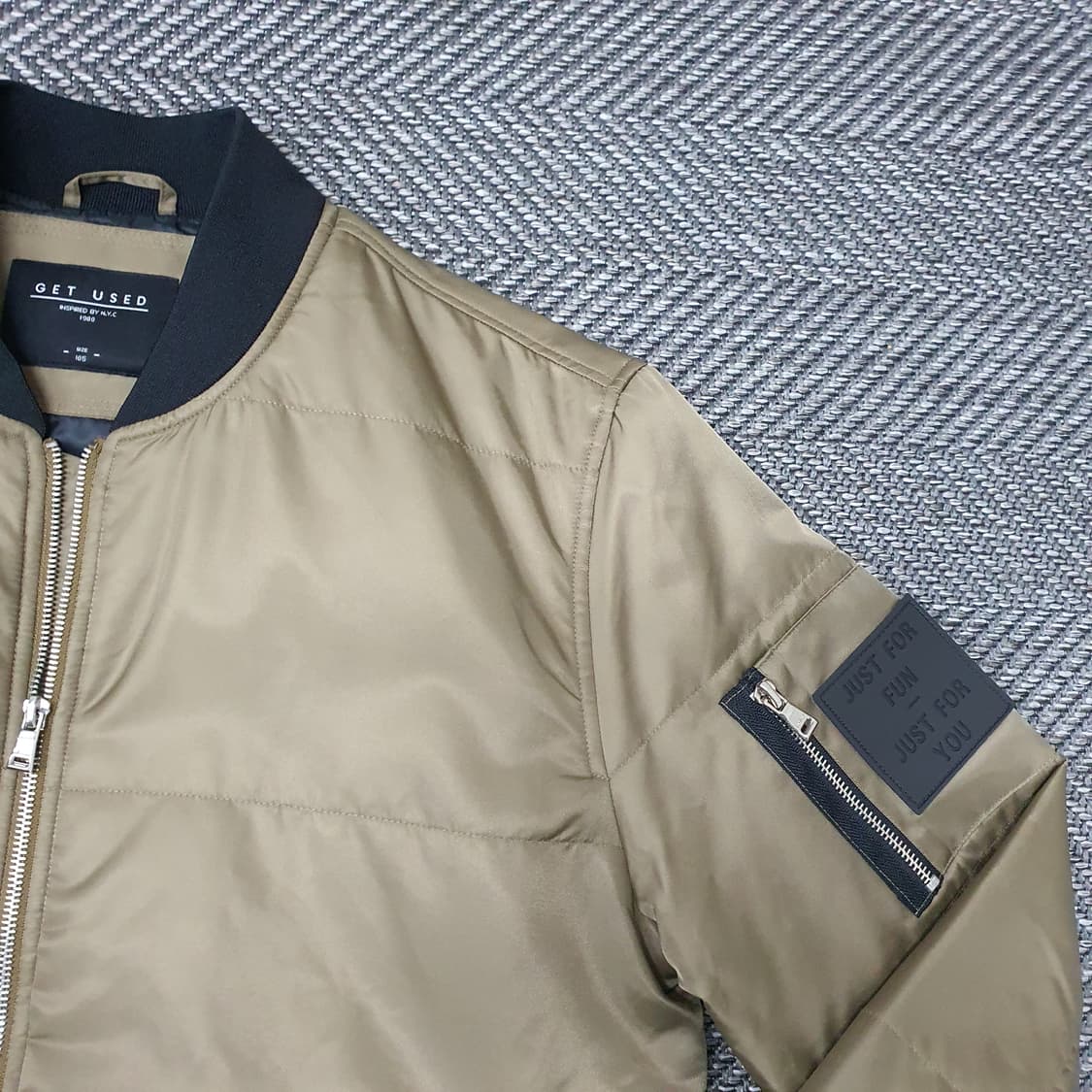 겟유즈드 집업 항공점퍼 남자105 상품이미지3