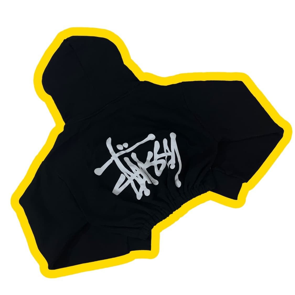 스투시 2way 투웨이 베이직 크롭 후드집업 상품이미지2