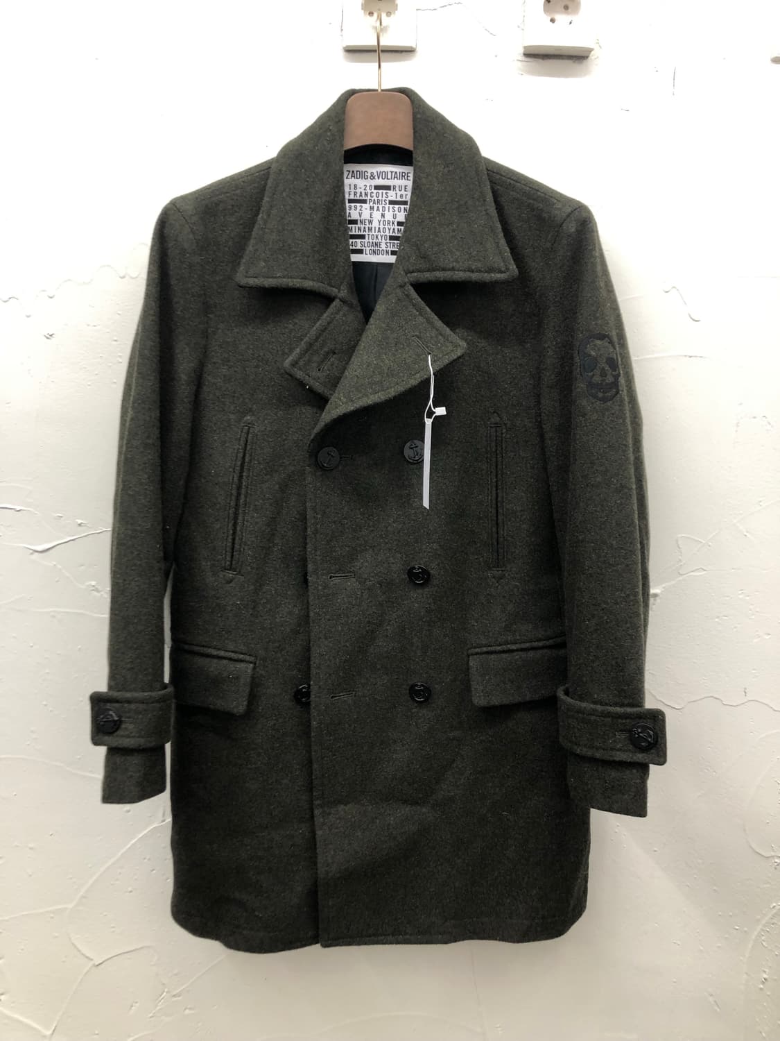 쟈딕앤볼테르 울 피코트 상품이미지1