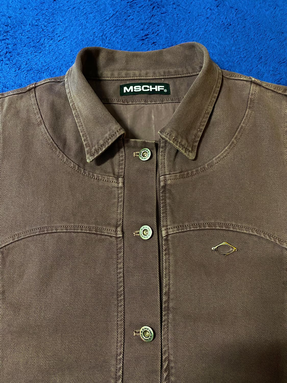 MISCHIEF 미스치프 트러커 자켓 로즈브라운 L 상품이미지3