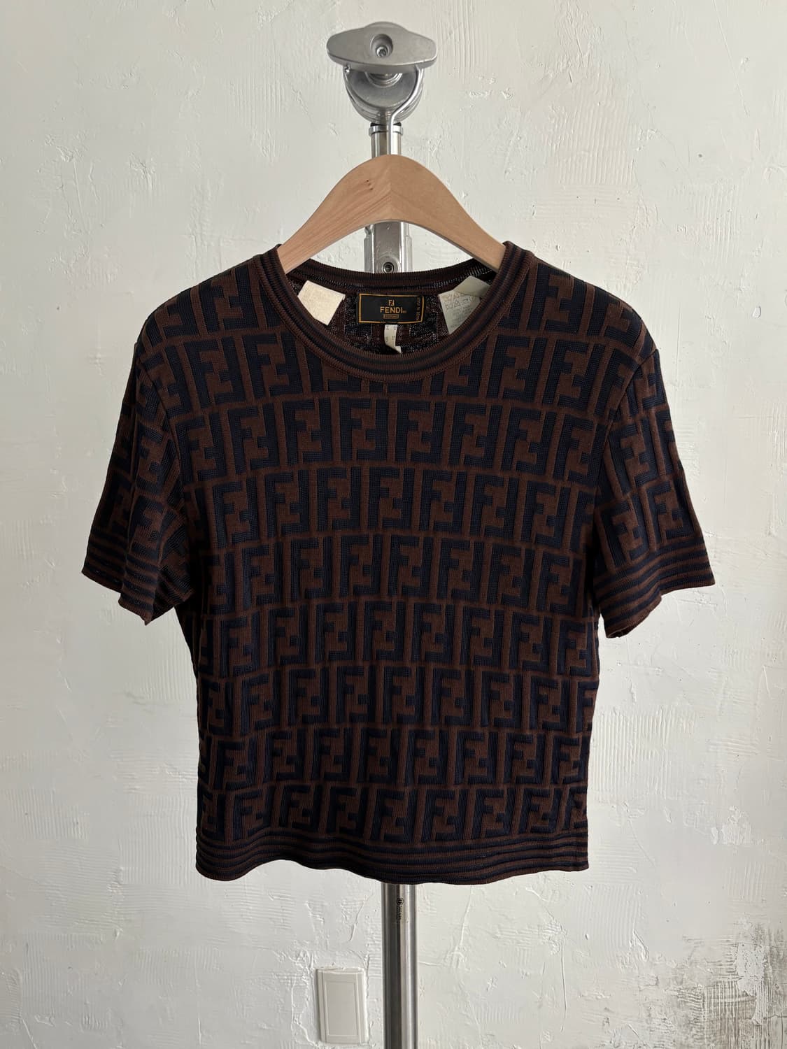 Fendi 펜디 90‘s 주카 반팔 니트 상품이미지4