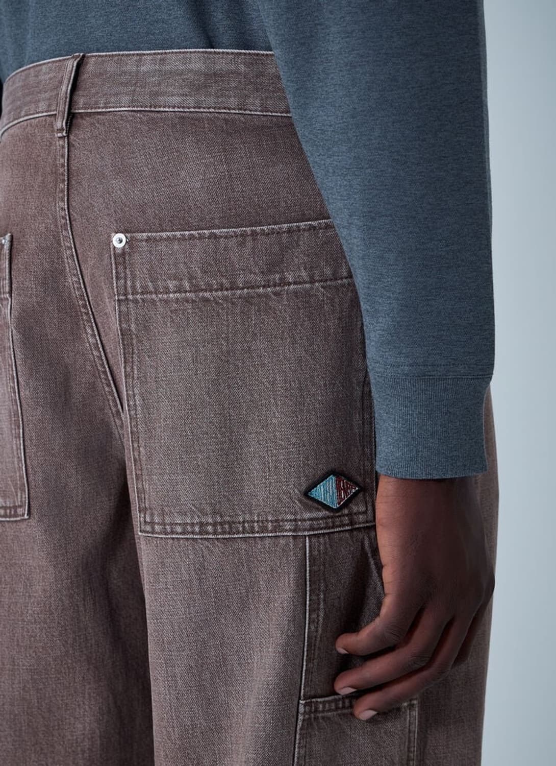 [48] 보테가베네타 데님 6포켓 카고 상품이미지5