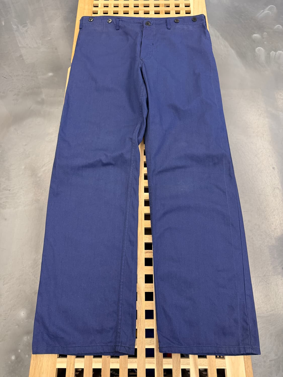 OLD EURO WASHED NAVY FRENCH 빈티지 프렌치워크팬츠 상품이미지1