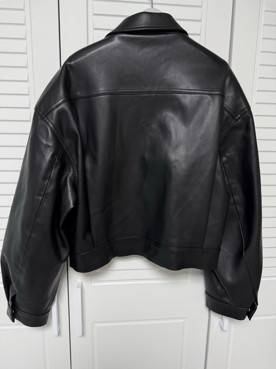 아모멘토 레더 자켓 상품이미지2