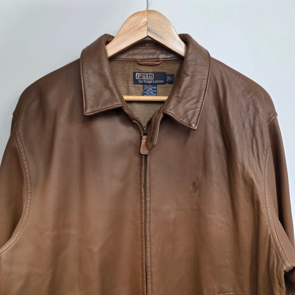 [L]폴로 랄프로렌 맥스웰 레더 자켓 상품이미지3