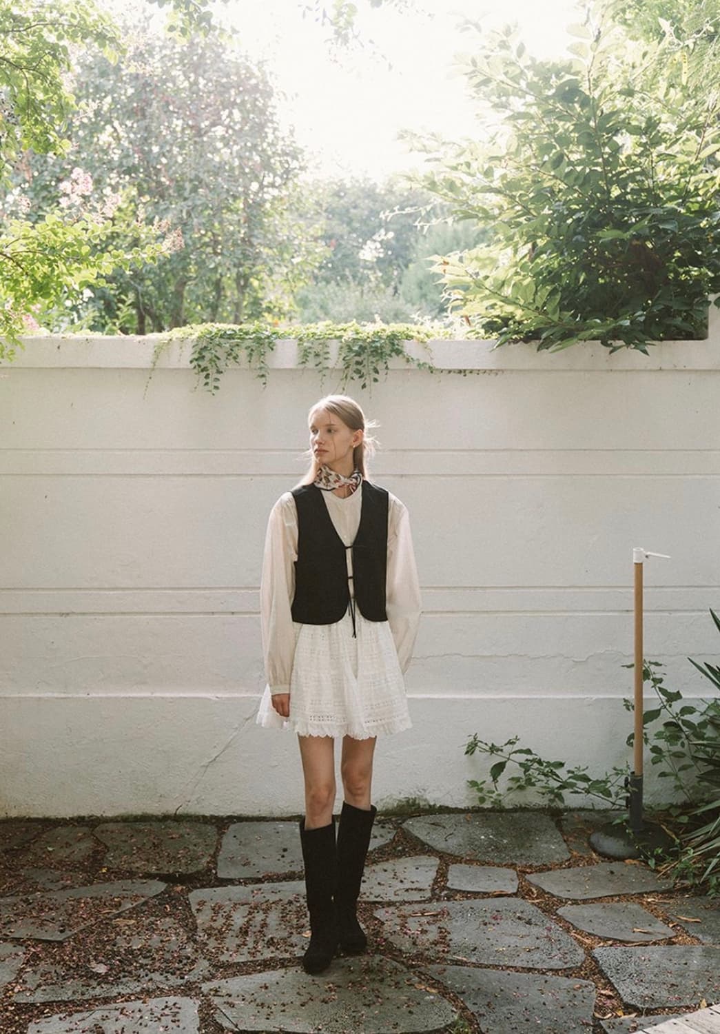 어랜 아릴렛 레이스 스커트 상품이미지3