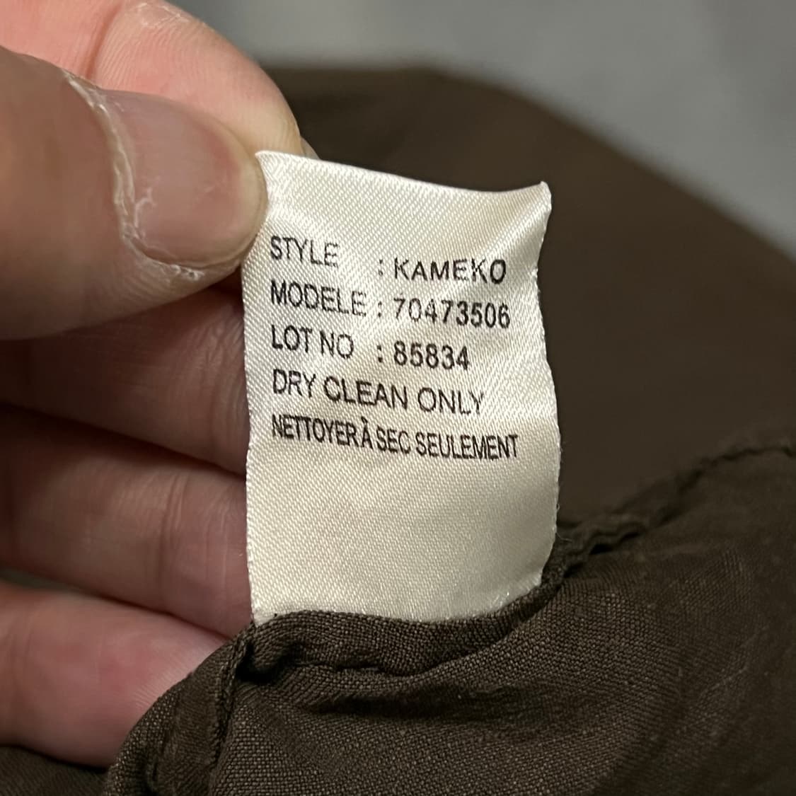  띠어리 린넨 셔츠 y16357 상품이미지8