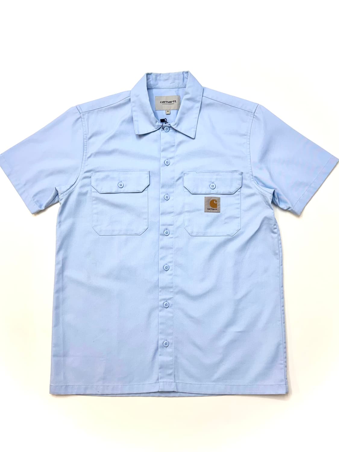 Carhartt WIP 칼하트 WIP 라이트블루 컬러 투포켓 워크 셔츠 상품이미지2