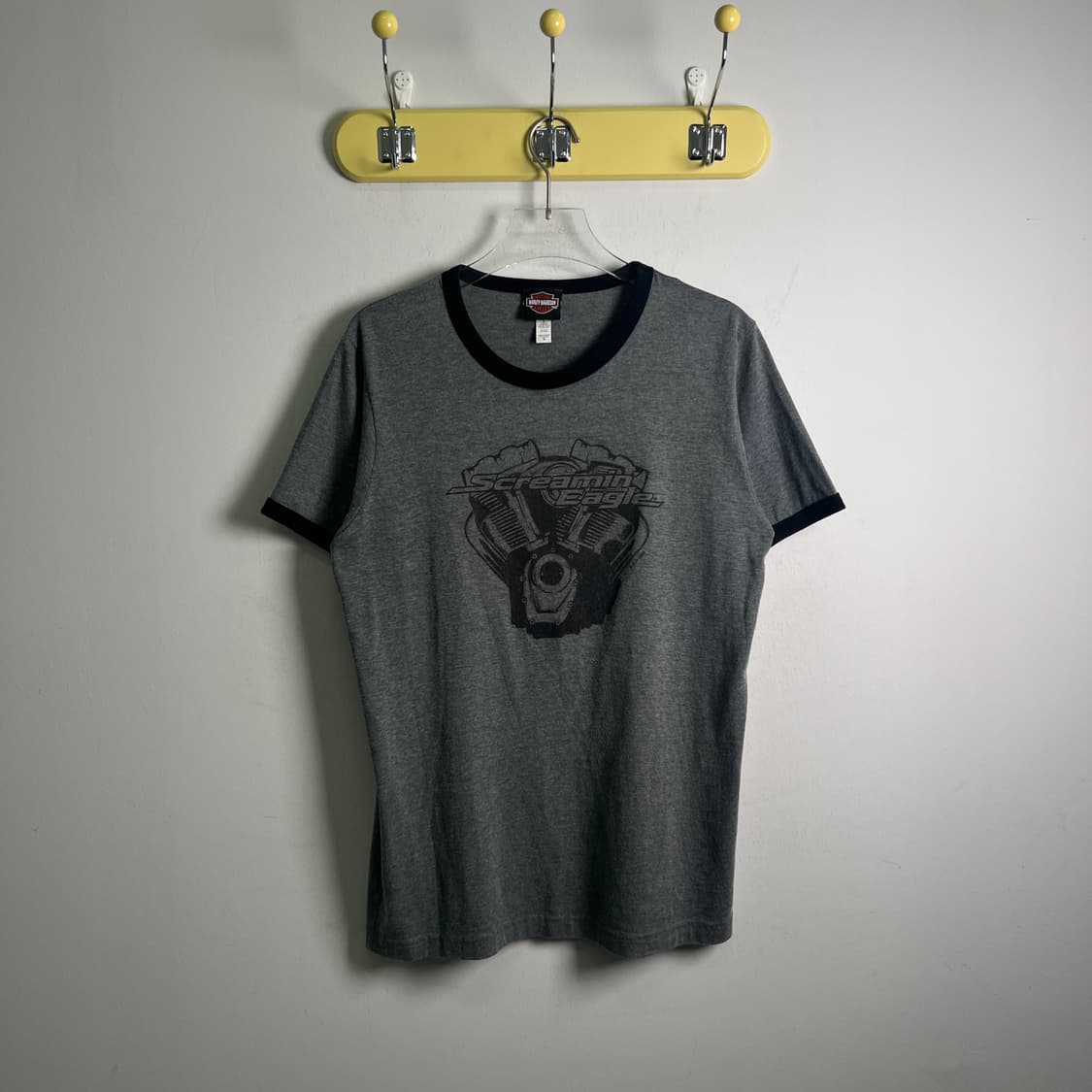 할리데이비슨 스크리밍 이글 링거 반팔 티셔츠 M 상품이미지2