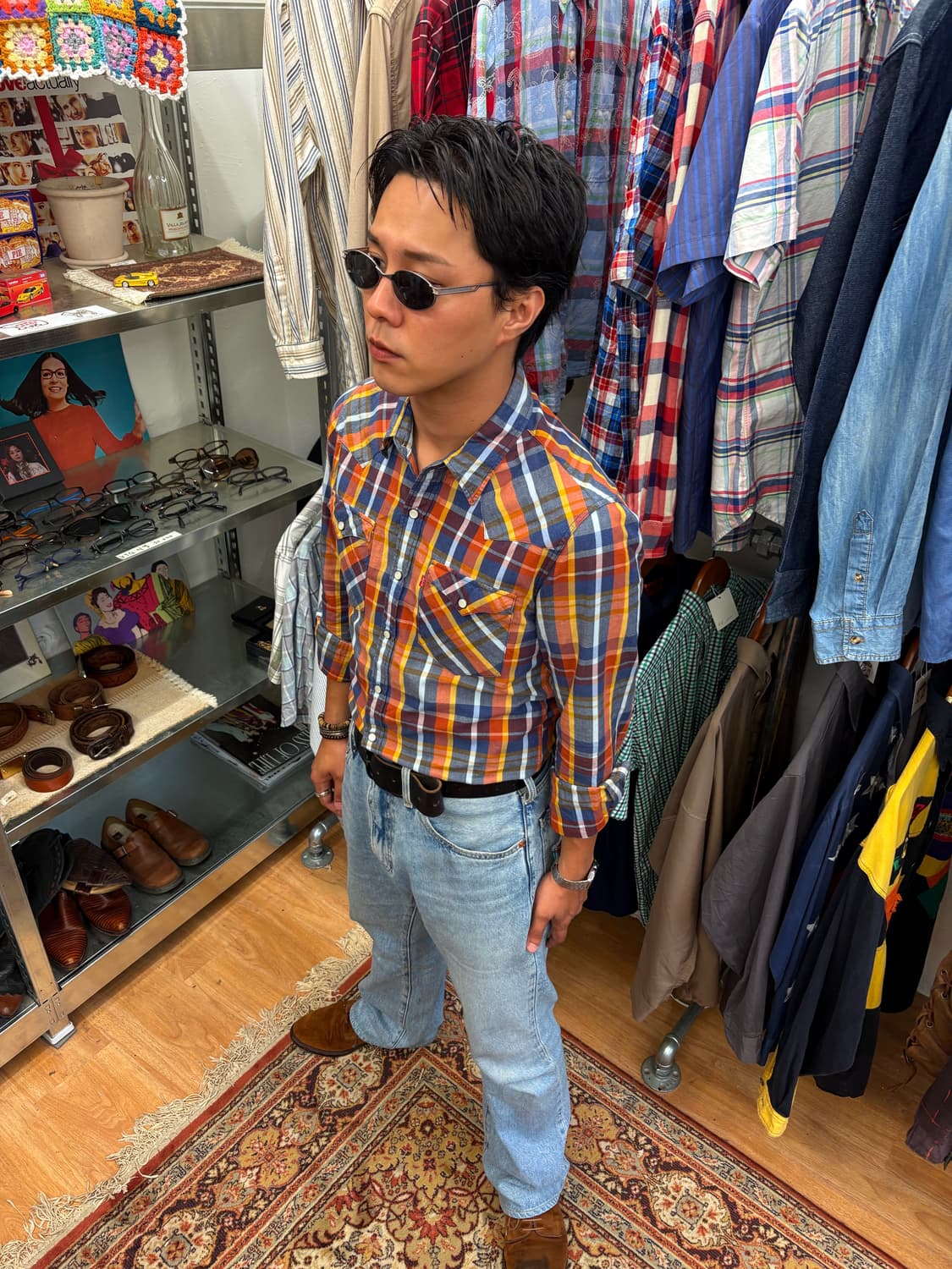 Levis wetern shirt 상품이미지2