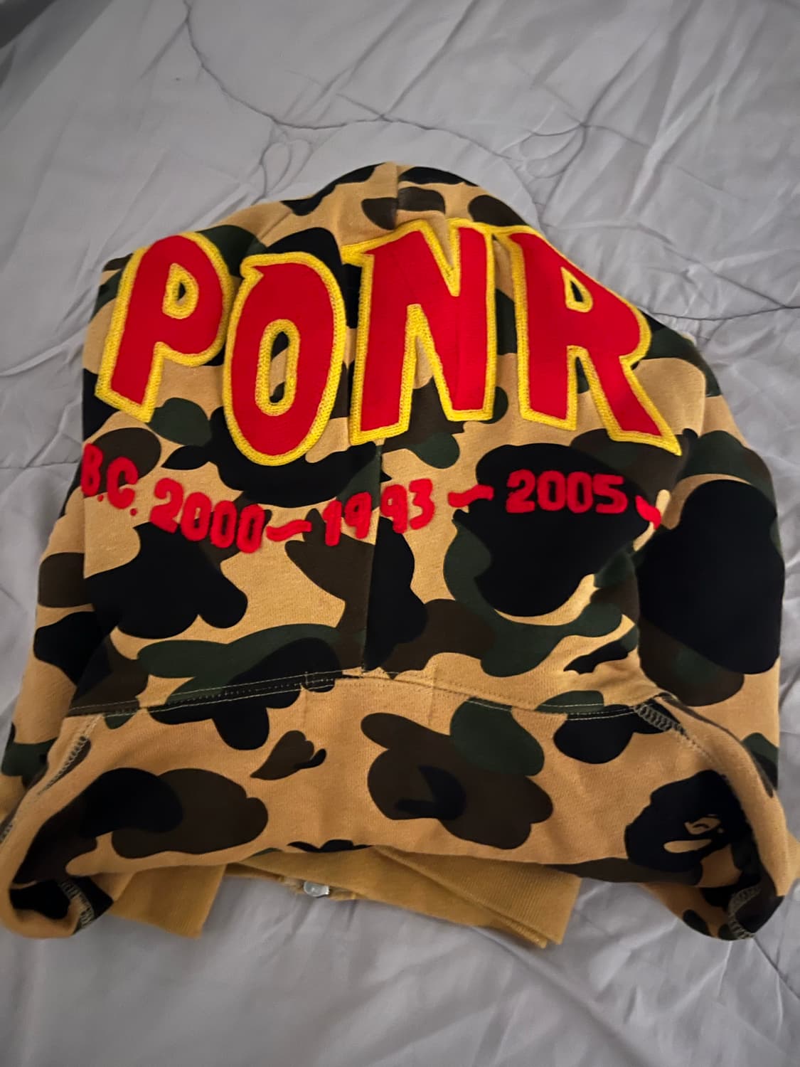 BAPE 1st ponr샤크후드 황계-M 상품이미지2