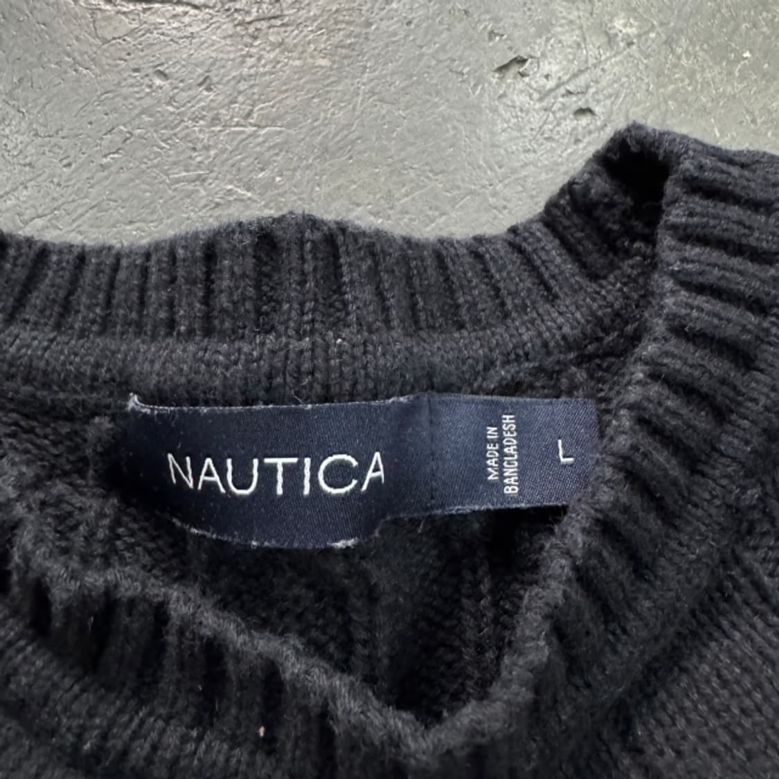 100 노티카 꽈배기 니트 상품이미지3