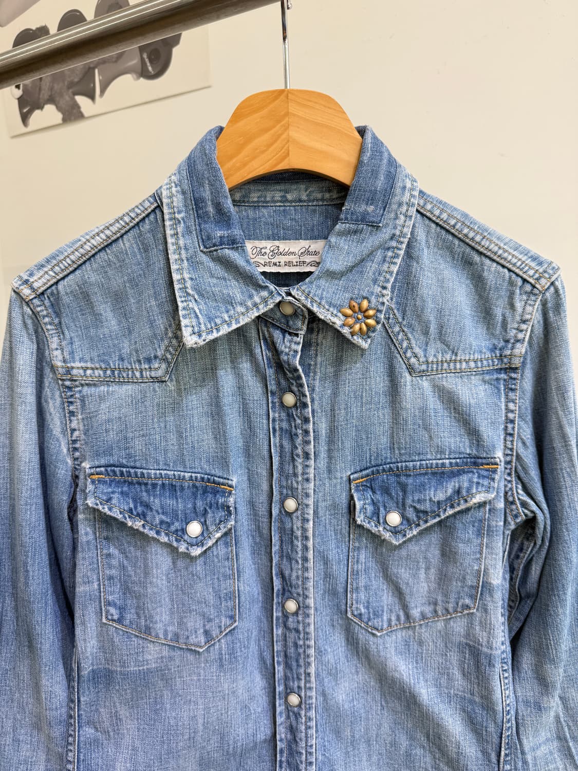REMI RELIEF (Made in Japan) 웨스턴셔츠 상품이미지3