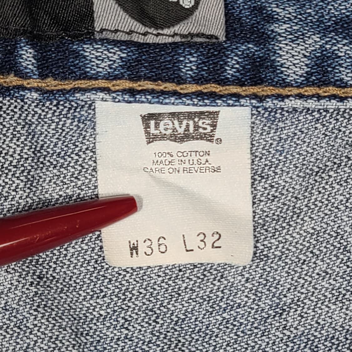32-34)00s usa made levis 실버탭 상품이미지9