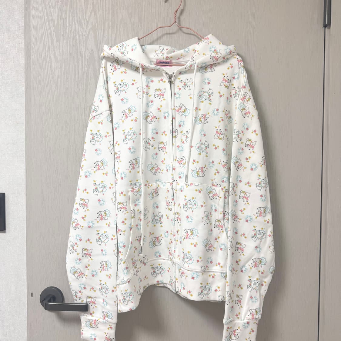 마블링 baby lamb 후드집업 상품이미지5