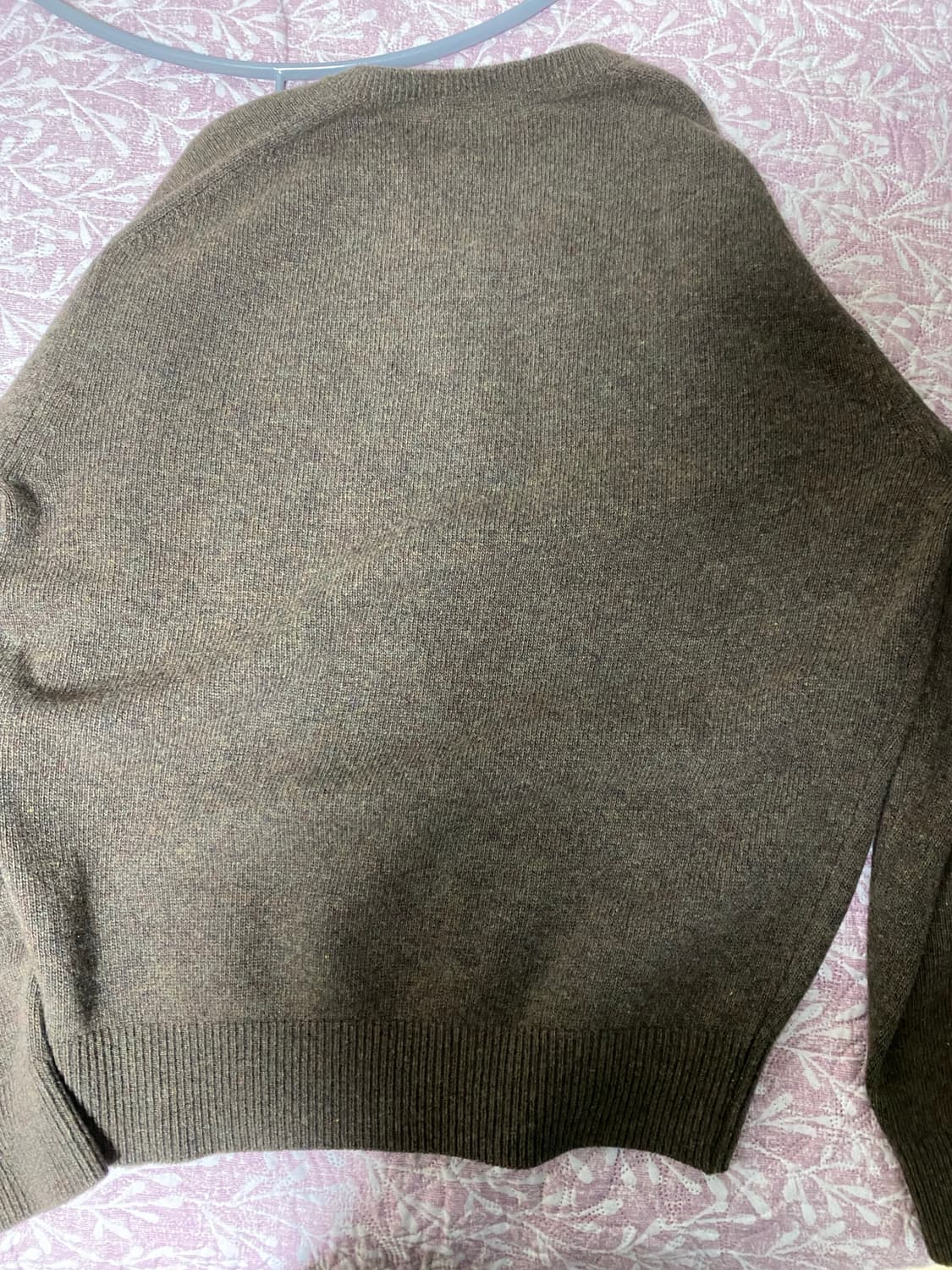 스테디에브리웨어 울캐시 니트 멀티카키 1사이즈 상품이미지2