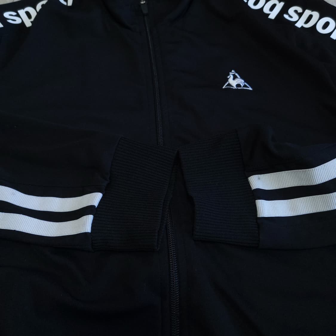 르꼬끄 져지 100-105 블랙 트랙탑자켓 상품이미지7