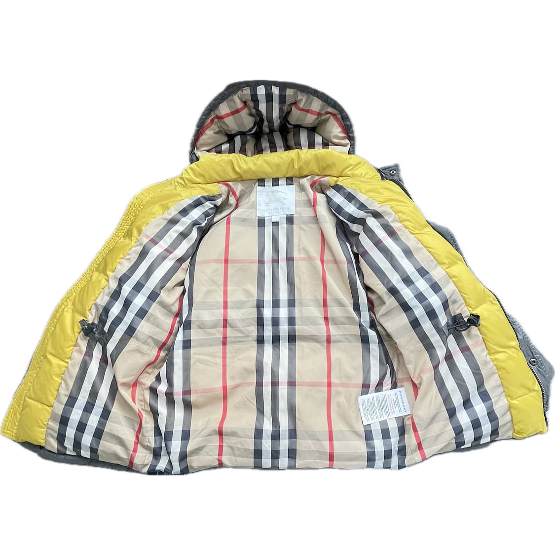[10Y] 버버리 키즈 칠드런 레이어드 다운 패딩 상품이미지3