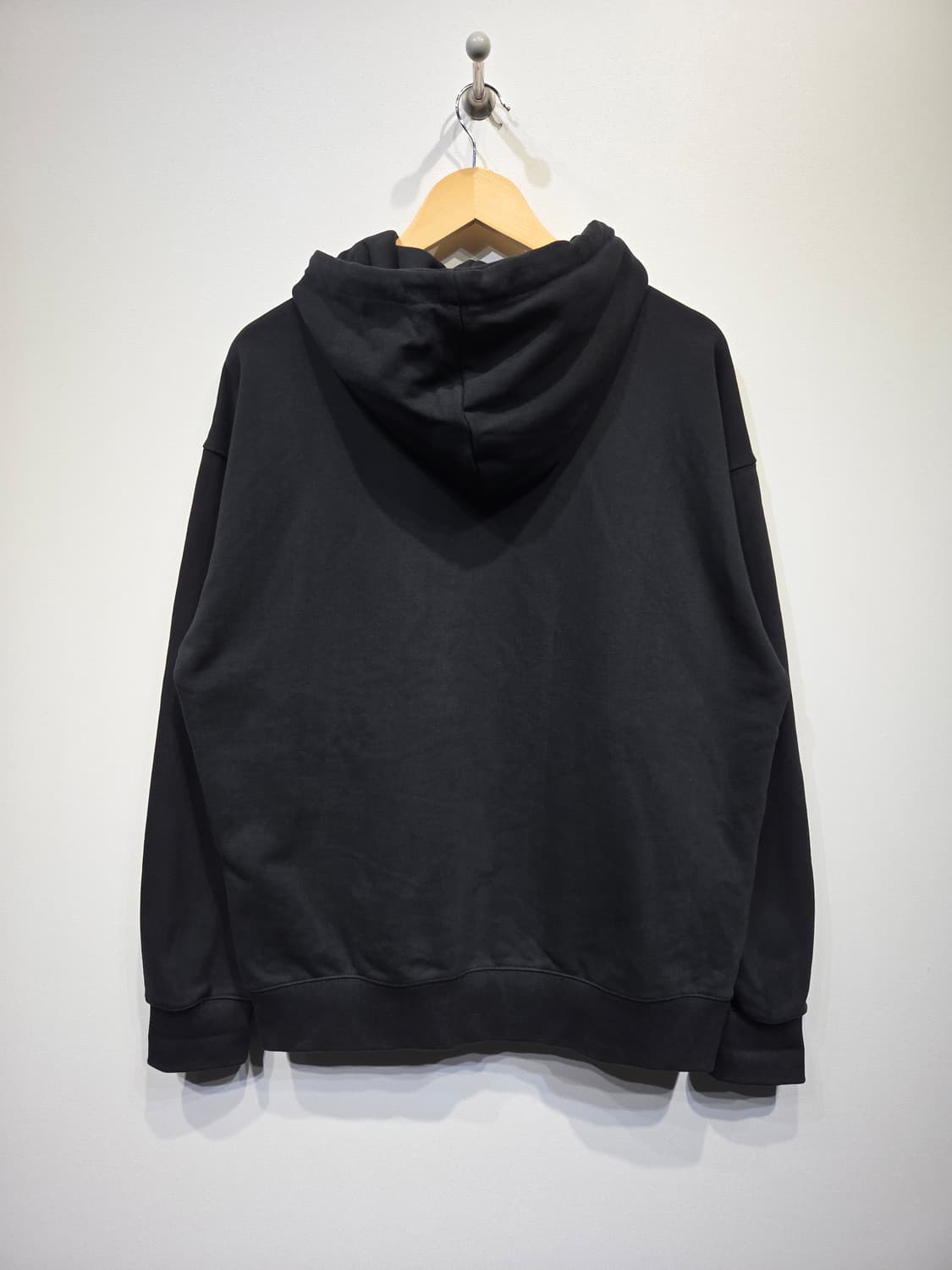 MELANGE MASTER(멜란지 마스터) 블랙 스웨트 후드티 상품이미지6