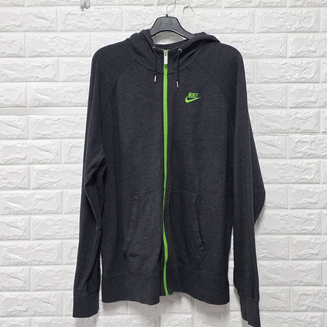 택포) 나이키 그레이 후드집업 XXL efg 상품이미지1