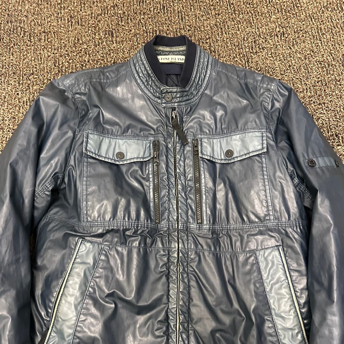 스톤아일랜드 무솔라고마타 점퍼 자켓 M 상품이미지2