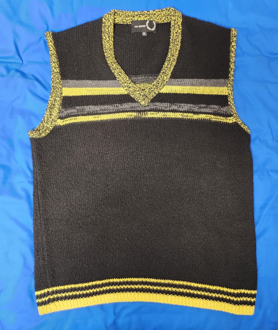라프시몬스RAF SIMONSx프레드페리FRED PERRY/니트베스트/ 상품이미지2