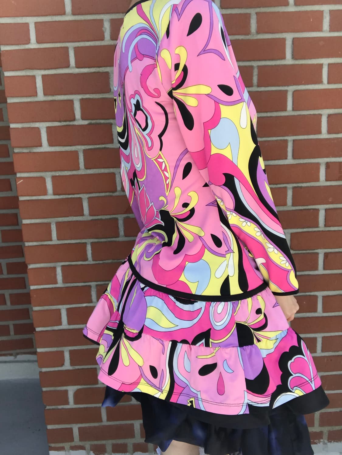 vintage paisley pattern frill top 상품이미지7