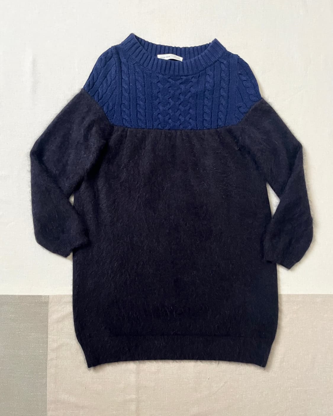 사카이 도킹 롱 니트 케이블&앙고라 sacai 상품이미지1