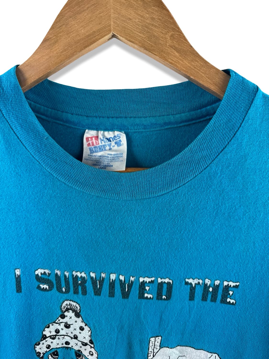 90S 미국제조 싱글스티치 94윈터 티2291 상품이미지3