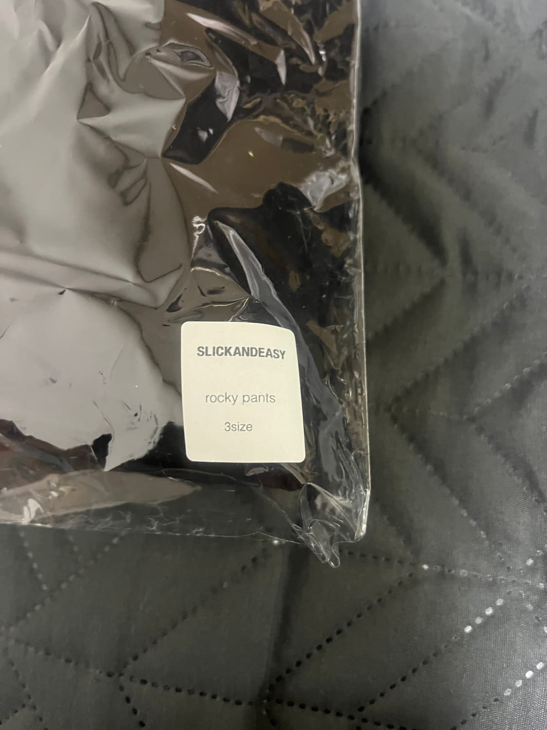 슬릭앤이지 OG 로키팬츠 3사이즈 블랙 새상품 상품이미지3