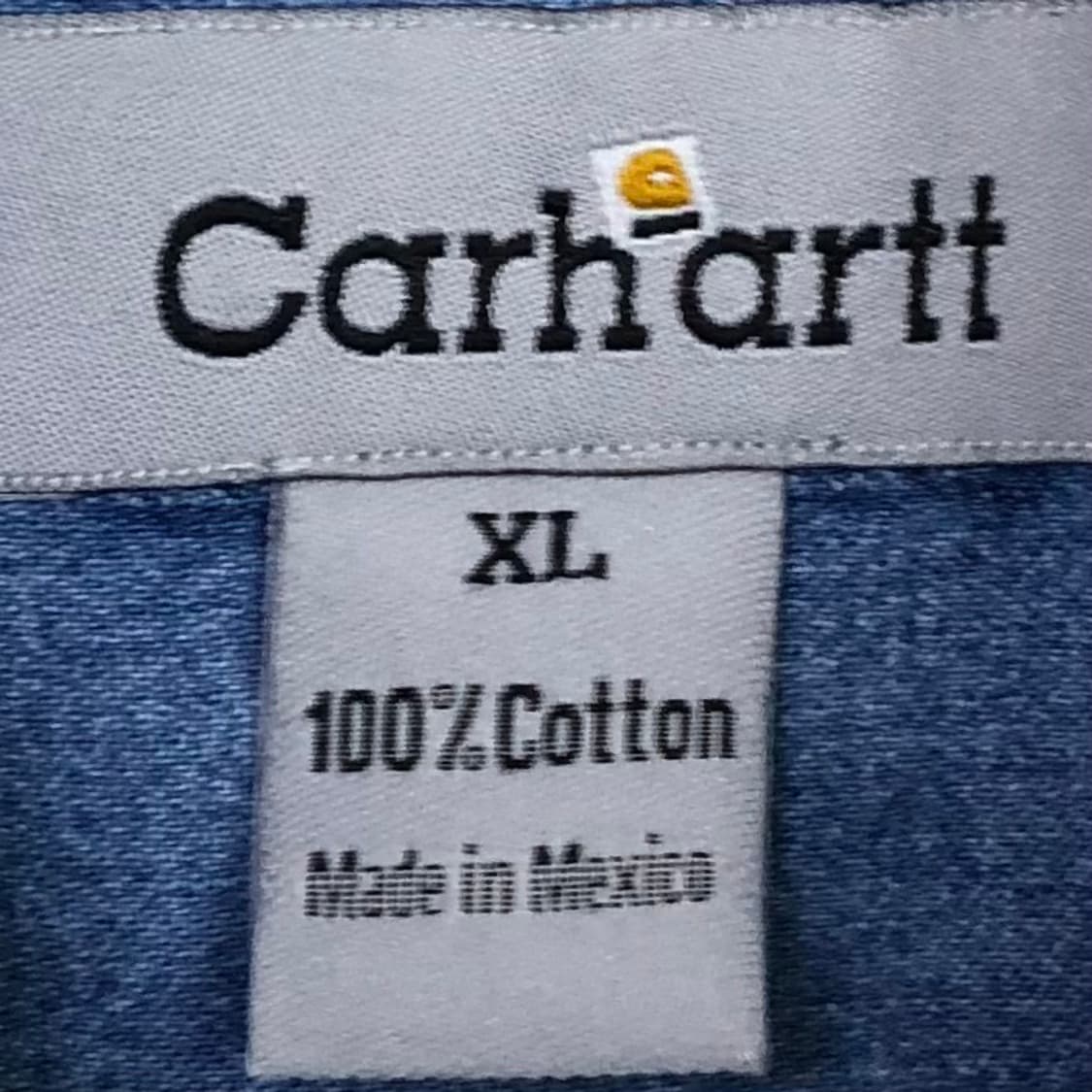 Xxl 칼하트 데님 셔츠 상품이미지3