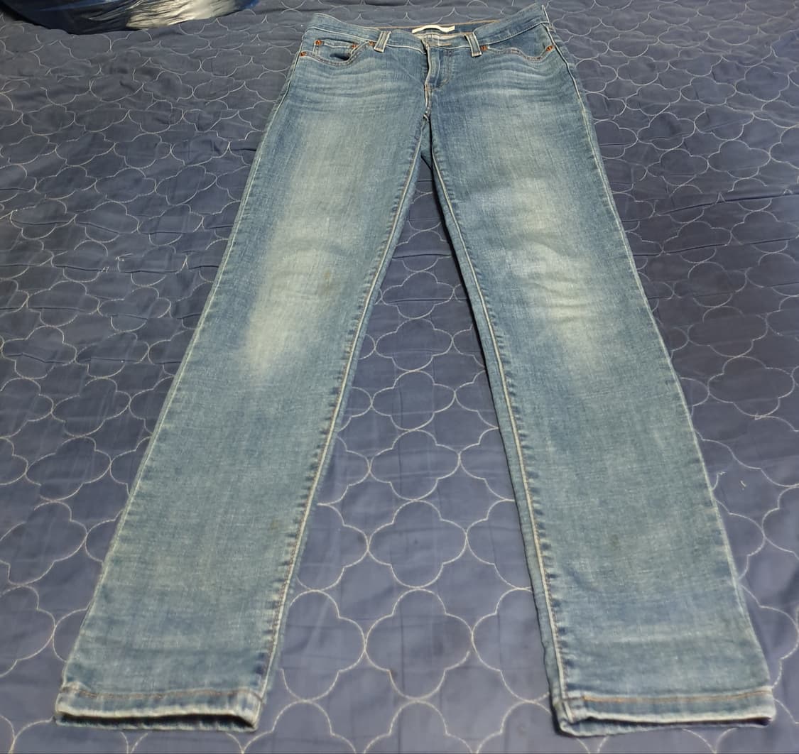 리바이스 보이프렌드핏 미드라이즈 스트레치 데님팬츠 인디고 (25) 상품이미지1