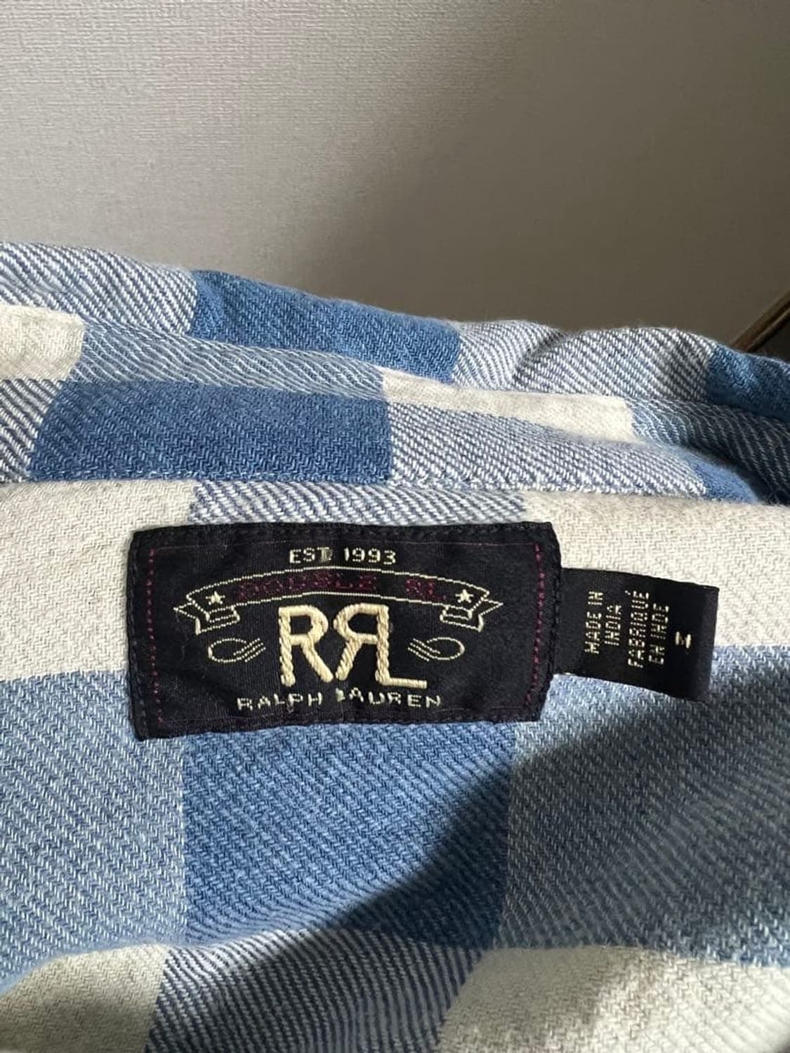 (m) 더블알엘 rrl 웨스턴 플래드 셔츠 상품이미지4